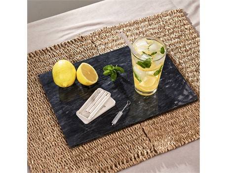 Okiyo Saiko Wheat Straw Straw Set - Natural