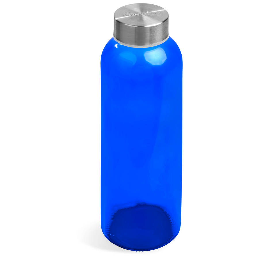 Kooshty Pura Glass Water Bottle - 500ml - Blue