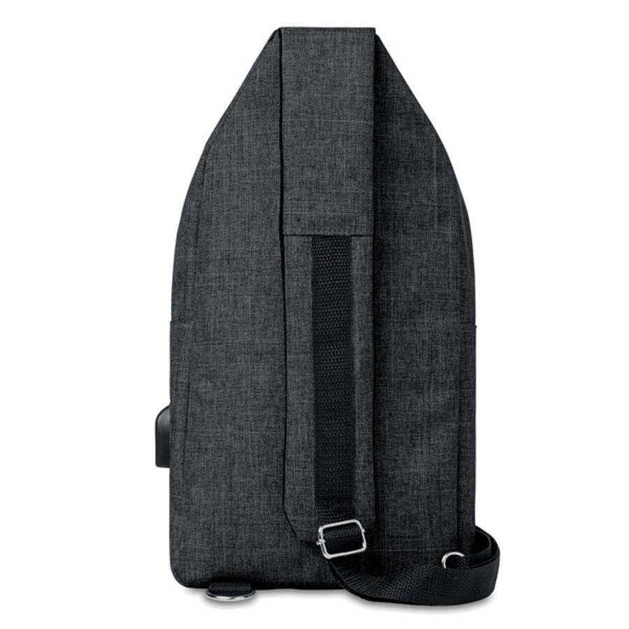 2 Tone Satchel - Black