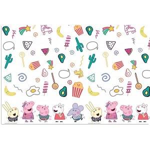 PEPPA PIG MESSY PLAY PTABLECOVER 120X180CM 1CT