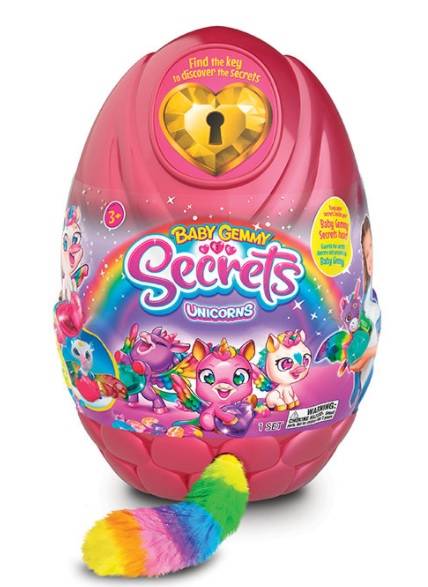 BABY GEMMY SECRETS UNICORN