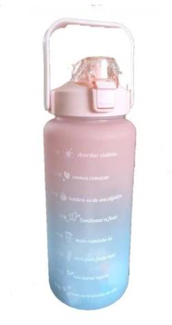 2l Motivational Water Bottle - Pink