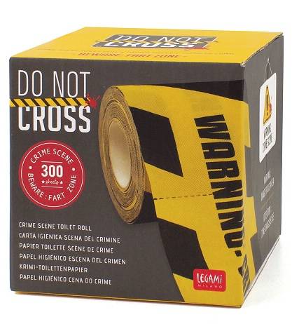 TOILET PAPER DO NOT CROSS CRIME SCENE