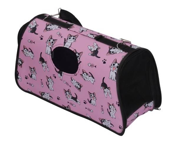 Cat Carrier Bag - Large - Pink