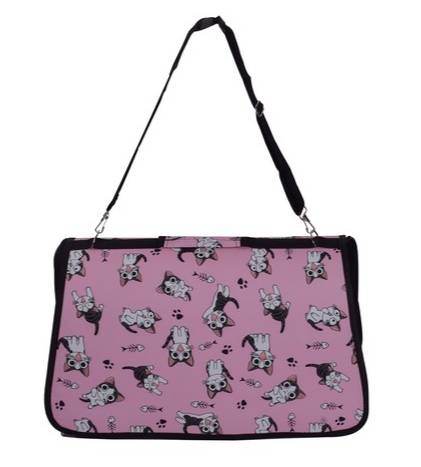 Cat Carrier Bag - Large - Pink