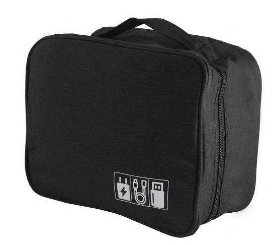 Travel Tech Organiser - Black