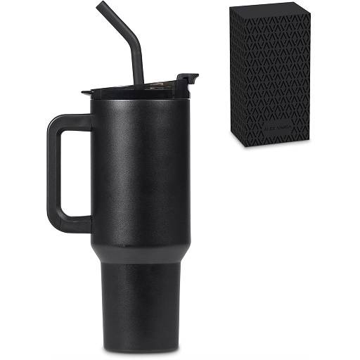 Alex Varga Maximus Vacuum Mug - 1.2 Litre - Black