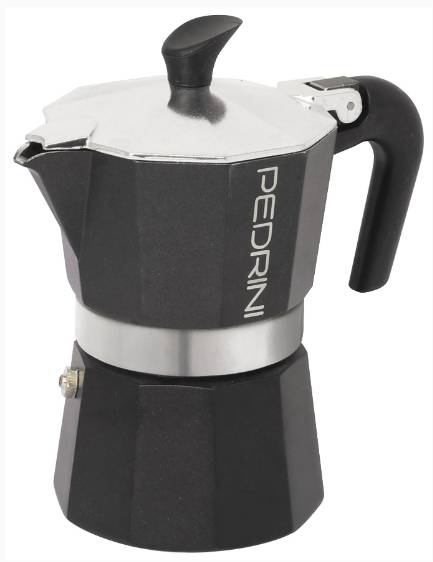 Coffee Maker Enamelled Aluminium 3 Cups - Anthracite
