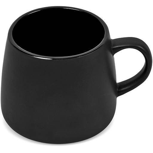 Serendipio Camden Ceramic Coffee Mug - 400ml - Black