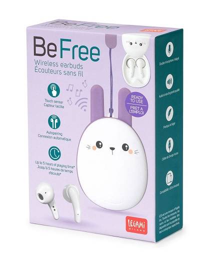 BE FREE WIRELESS EARBUDS BUNNY