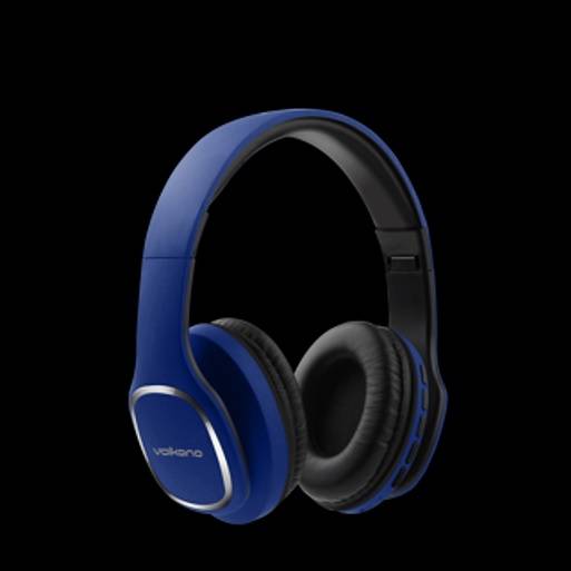 Volkano Phonic Series Bluetooth full size headphones - blue