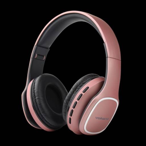 Volkano Phonic Series Bluetooth full size headphones - rose gold