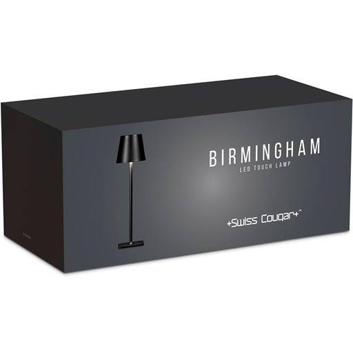 Swiss Cougar Birmingham LED Touch Lamp - Black Only