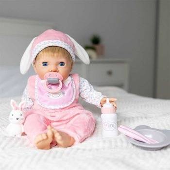 TINY TREASURES BUNNY FEEDING DOLL SET