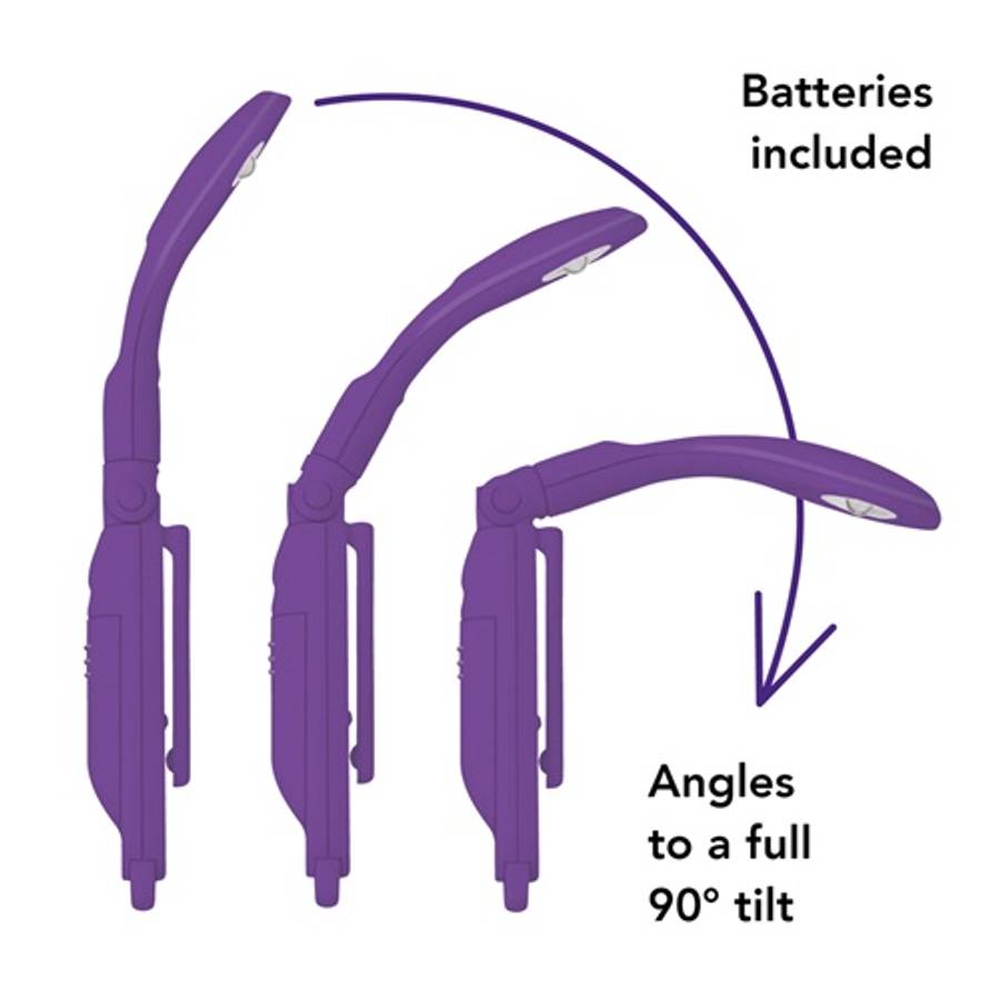 REALLY TINY BOOKLIGHT PURPLE