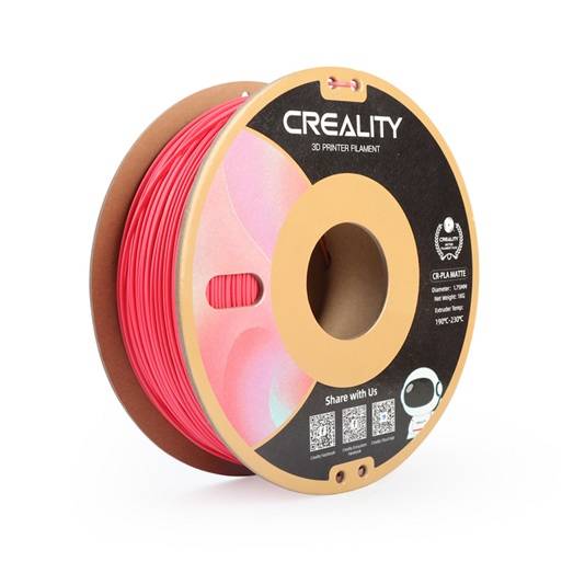 Creality CR-PLA Filament - Matte - Strawberry Red (1kg)