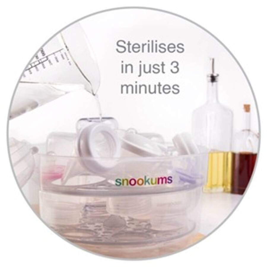 MICROWAVE STEAM STERILIZER