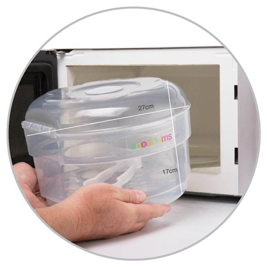 MICROWAVE STEAM STERILIZER