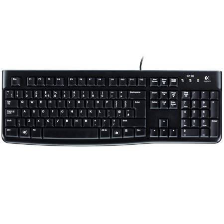 Logitech Corded Keyboard K120 Keyboards