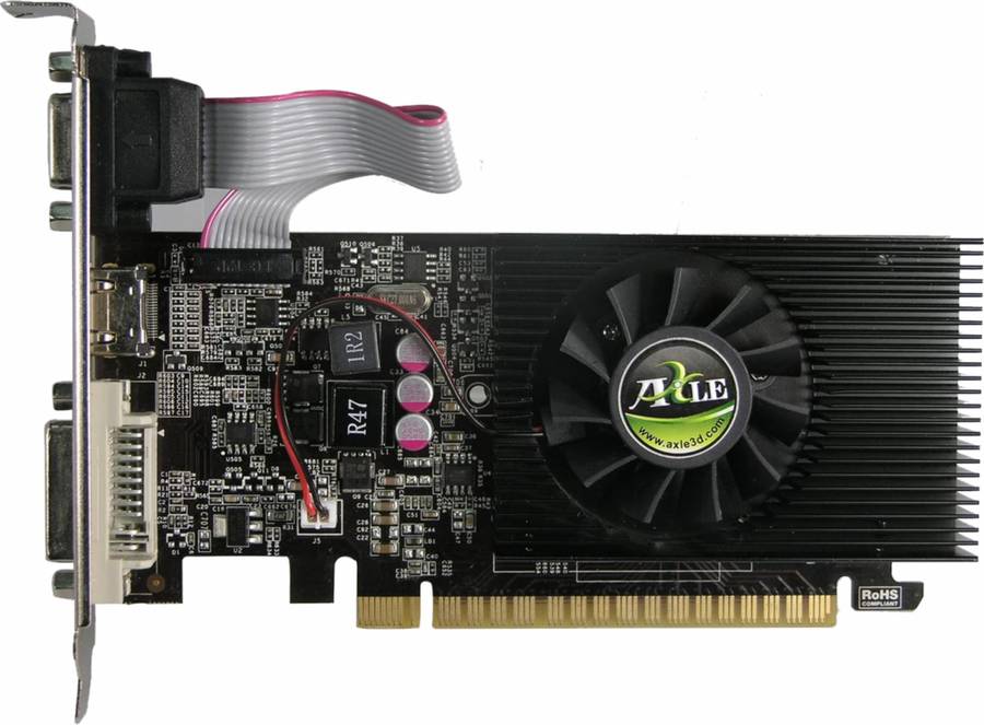 AXLE GT730 4GB DDR3 128BIT VGA/DVI/HDMI GRAPHIC CARDS