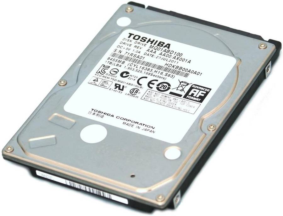REFURBISHED 1TB 2.5" HDD 2.5" SATA HDD
