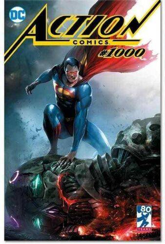 ACTION COMICS #1000 FRANCESCO MATTINA VARIANT TRADE DRESS LIMITED TO 3000