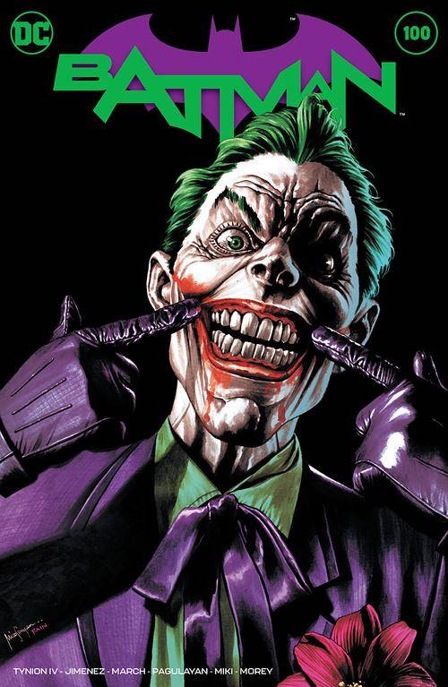 BATMAN #100 MICO SUAYAN EXCLUSIVE VARIANT (JOKER WAR)