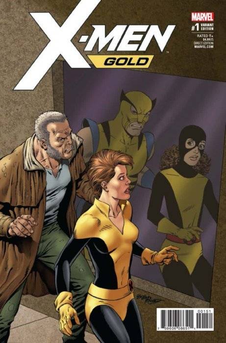 X-Men Gold Issue # 1e Incentive Bob McLeod Variant Cover