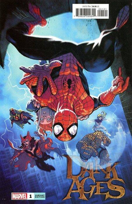 Dark Ages Issue # 1b Incentive Francis Manapul Variant Cover