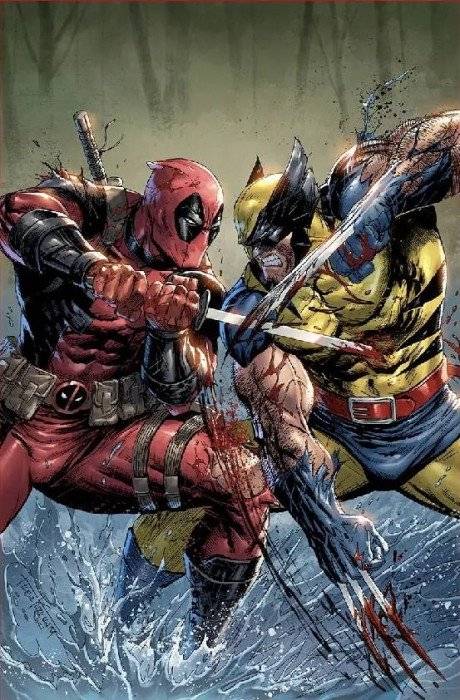 DEADPOOL & WOLVERINE: WWIII #2 TRADE DRESS AND VIRGIN TYLER KIRKHAM EXCLUSIVE SET