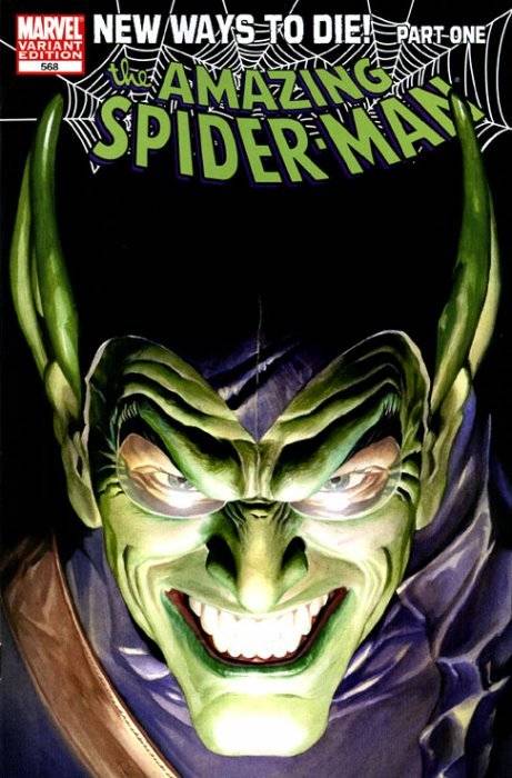 The Amazing Spider-Man Issue # 568c Alex Ross Variant
