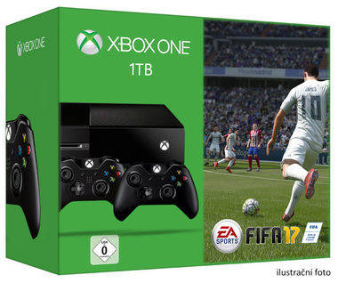 XBOX ONE 1TB + FIFA 17 - 9 Months Old