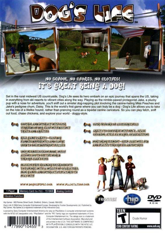PS2 Dog's Life