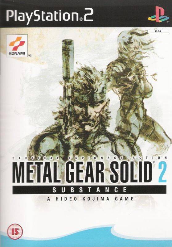 PS2 Metal Gear Solid 2 Substance