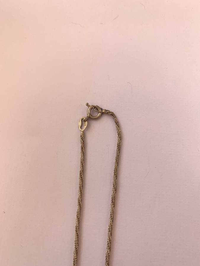 Bracelet - Chain with Milor Twisted Fishtail Chain Bracelet. 925 Silver #ML985 R225.00 | Dimensio...