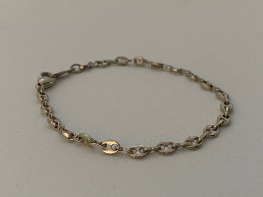 Silver Plated Children's Bracelet - mariner anchor link #ML608 R120.00 | Dimensions: 160mm x 0.3mm