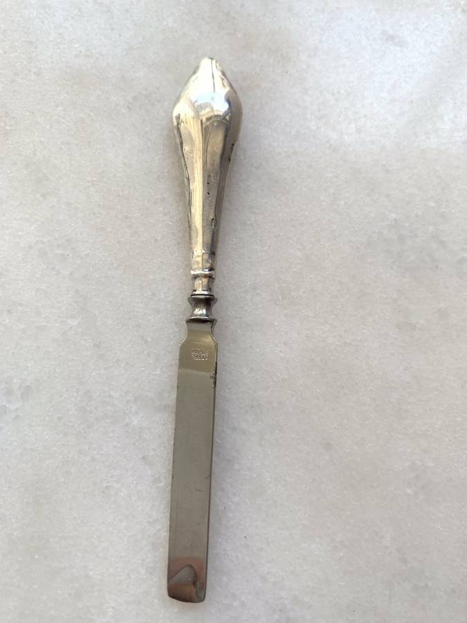 Antiques & Collectibles - Vintage Nail Cleaner. Silver Hallmarked Handle - Chester 1906 #ML808 R5...
