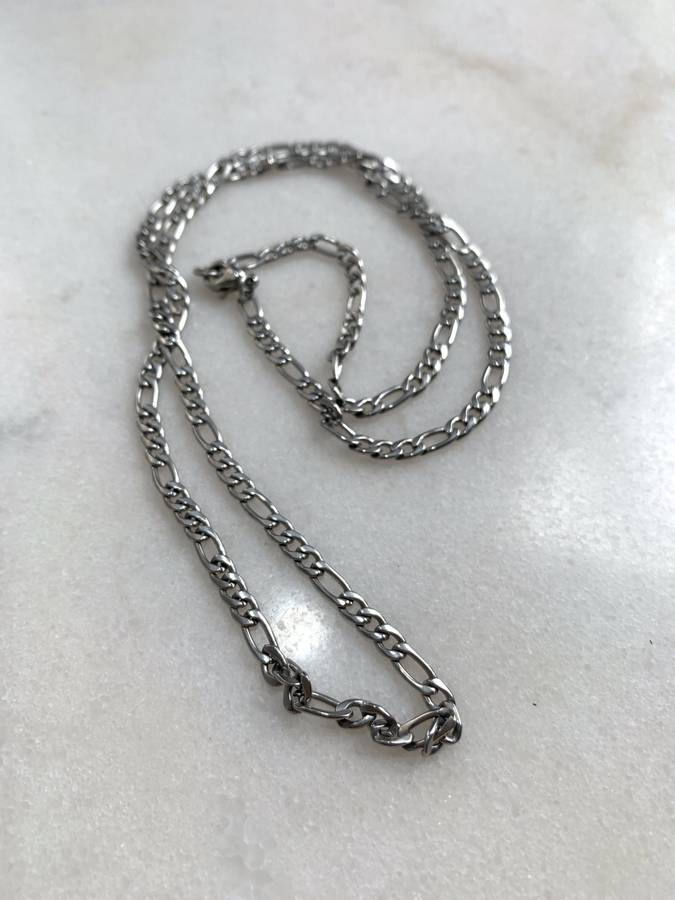 Silver Plated Chain, No pendant