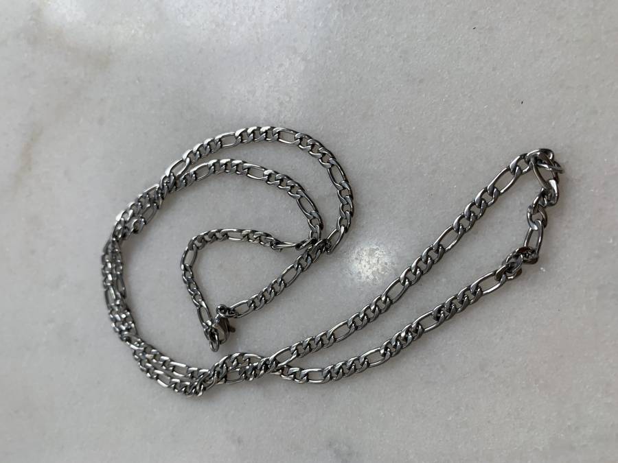 Silver Plated Chain, No pendant