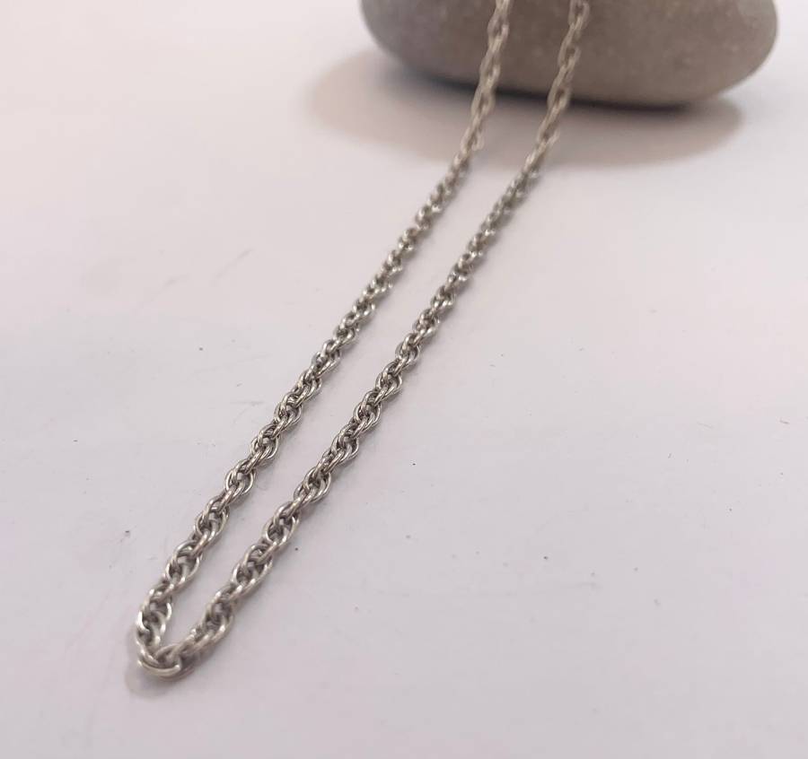 Necklace - 925 Silver Rope Chain #ML1152 R420.00 | Dimensions: 440mm