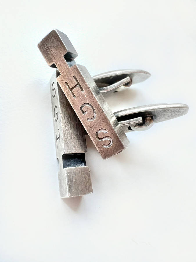Cufflinks - Vintage Designed N.E from Denamrk. 925 Silver. Stamped SGH ML1934