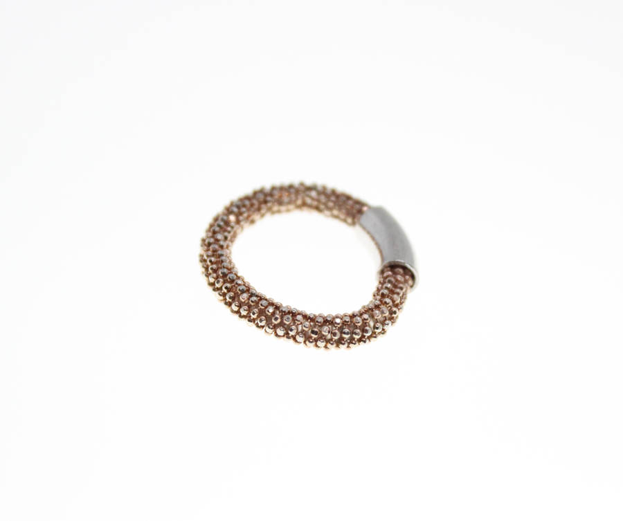 Ring - Fashion Gold Tone, Gold Tone Mesh - ML2379