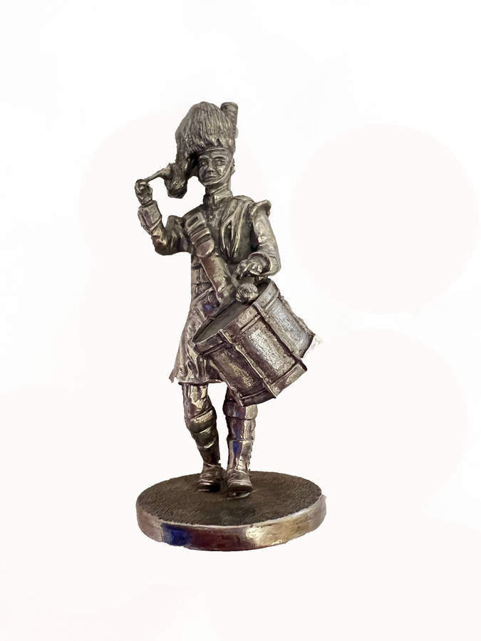 Figurine - Pewter Tennor Drummer. D. McMaster Original. A Lmtd Ed - ML2662