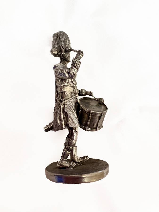 Figurine - Pewter Tennor Drummer. D. McMaster Original. A Lmtd Ed - ML2662