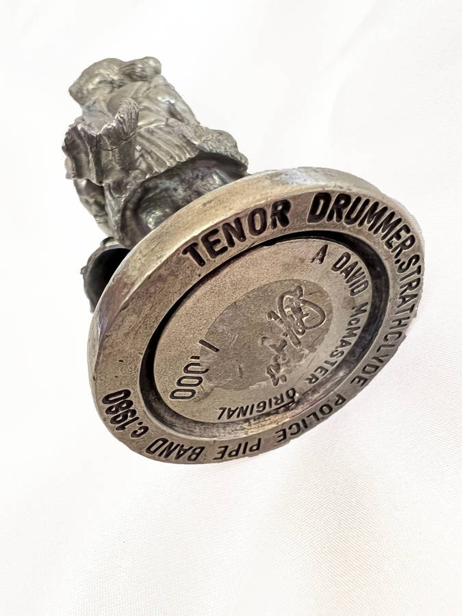 Figurine - Pewter Tennor Drummer. D. McMaster Original. A Lmtd Ed - ML2662