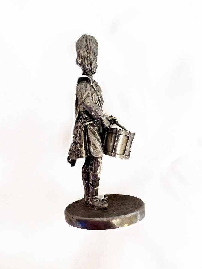 Figurine - Pewter Black Watch Drummer. Royal Highland Reg. D. McMaster Original. Lmtd Ed - ML2663