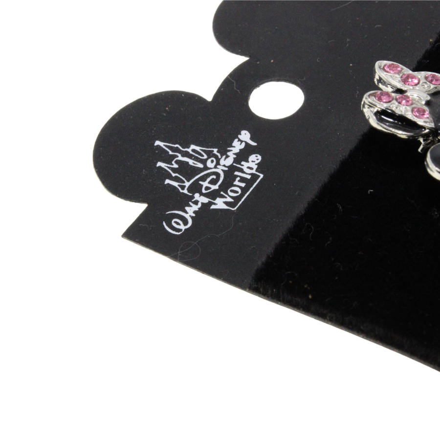 Brooch - Silver Tone Original Walt Disney World Merchandise. Enamel with Diamantes - ML2811