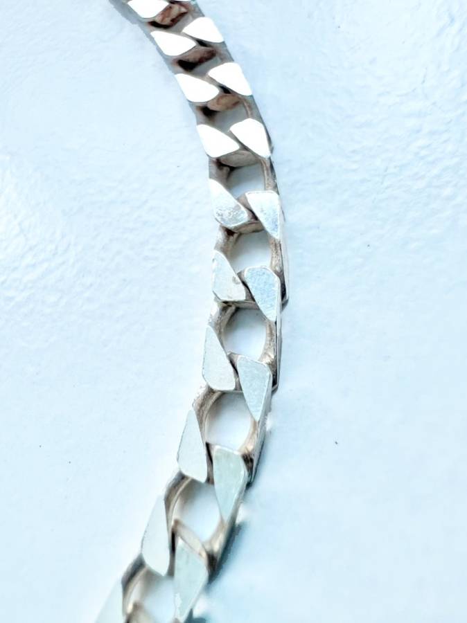 Bracelet - 925 Silver Ladies Bracelet. Link Chain ML2021