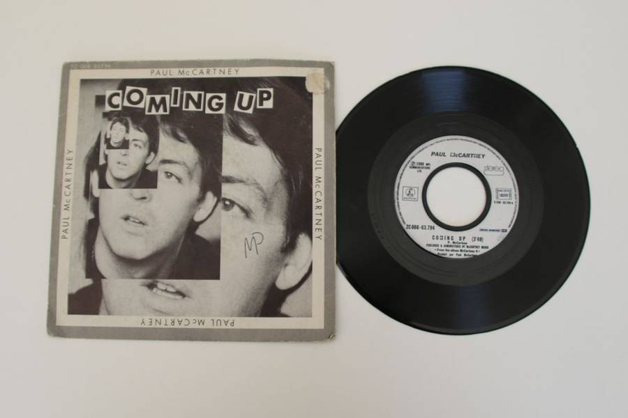Paul McCartney - Coming Up (7") (VG/G+)