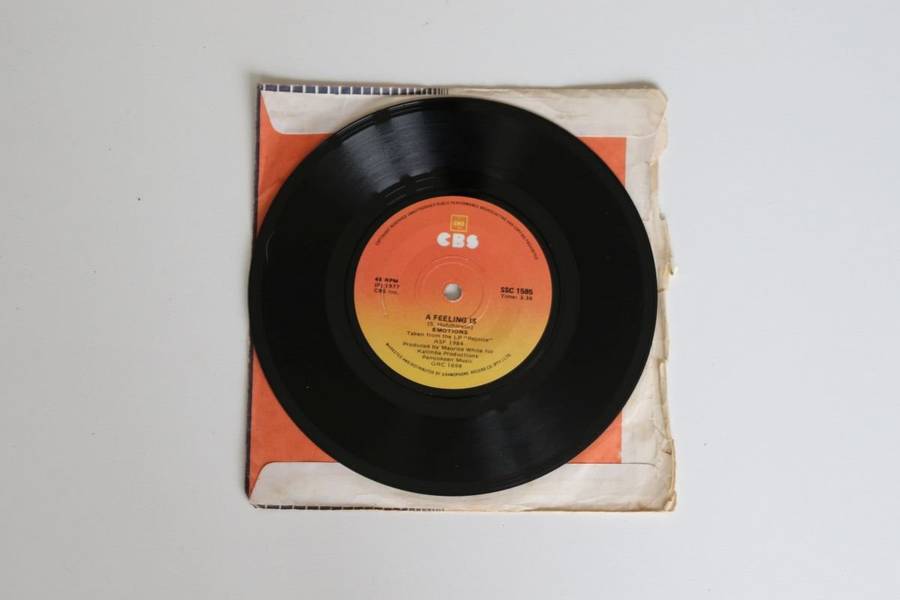 Emotions - Best Of My Love / A Feeling Is (7") (VG/Gen)